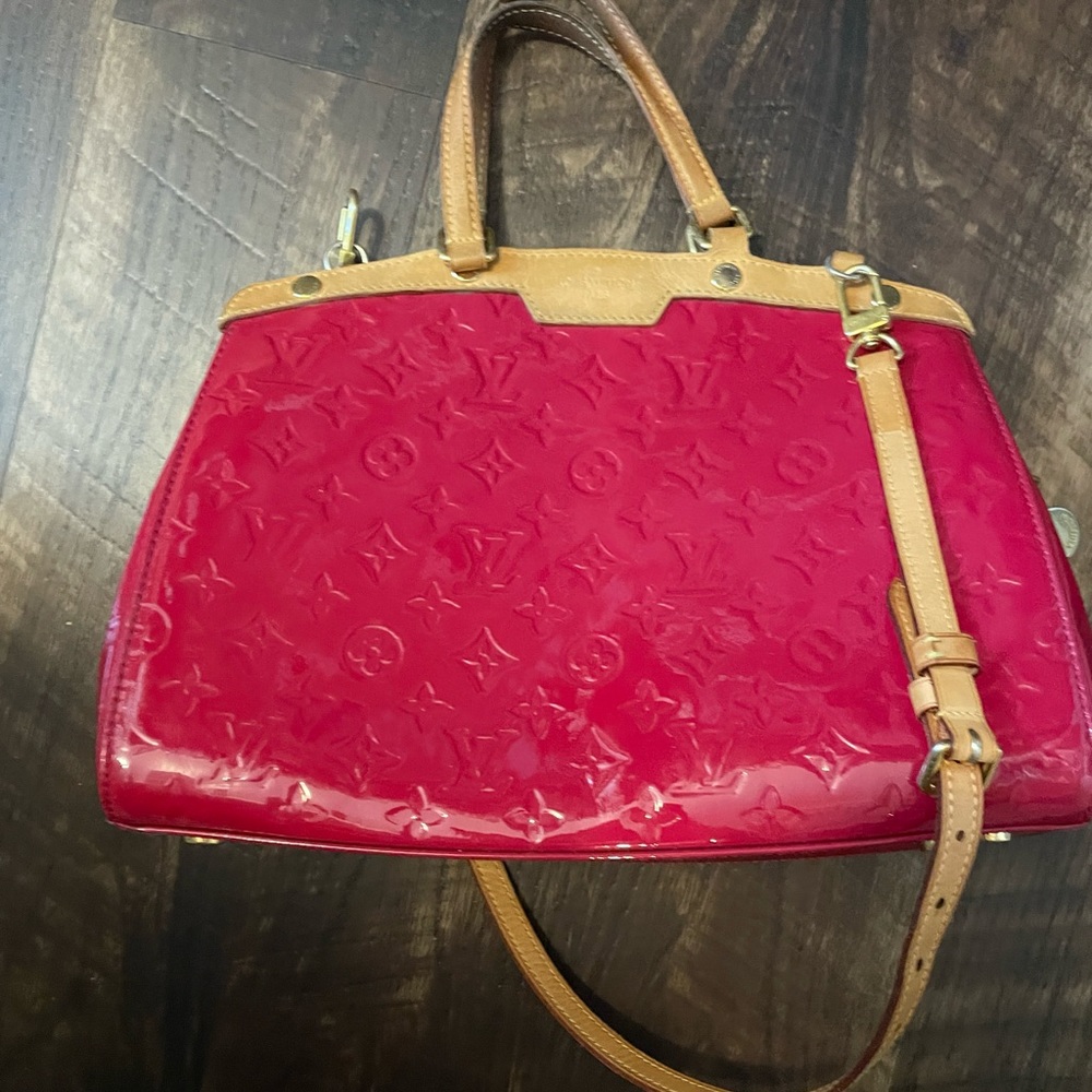 Pink Louis Vuitton bag
